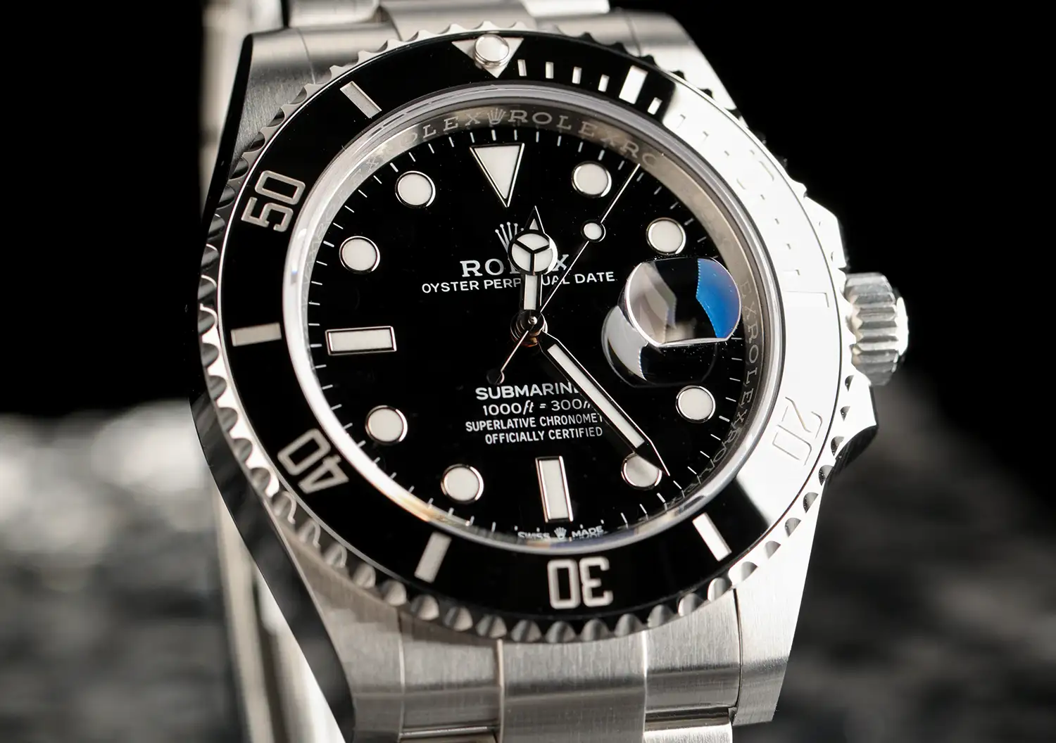 rolex submariner black 126610LN
